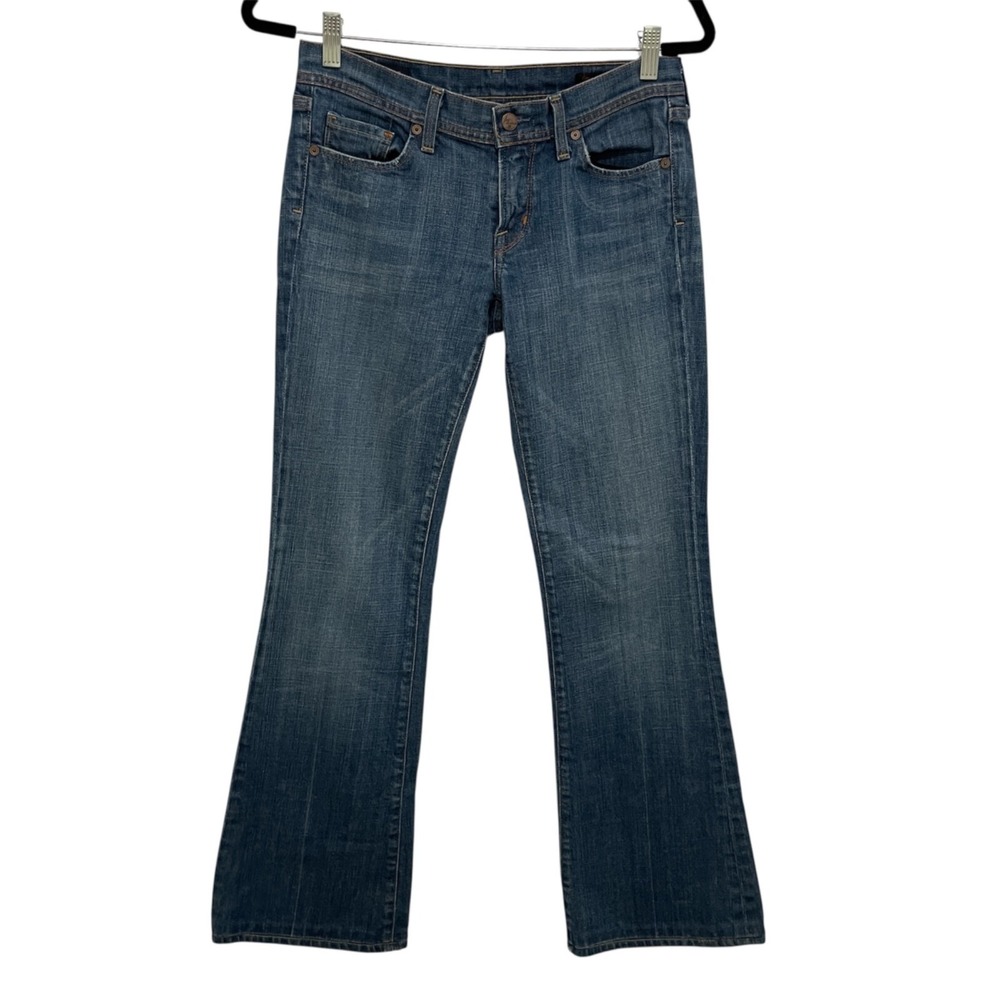 Citizens of Humanity Ingrid Jeans Women‎ 28 Blue Low Waist Flare Stretch